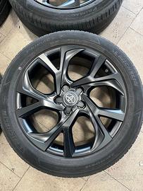 Cerchi in Lega 18" Neri Toyota C-HR 1.8H HSD