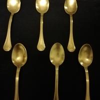 6 Cucchiaini Unoaerre Argento 800