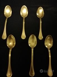6 Cucchiaini Unoaerre Argento 800