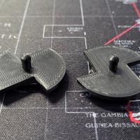 Clip tappetini Alfa Romeo fermi Cod. 71719356