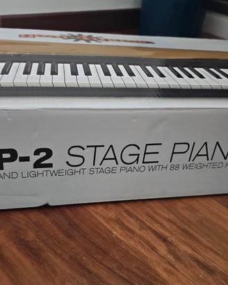 pianola completa di appoggio in legno e sgabello