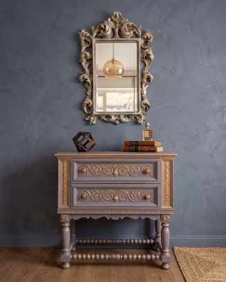 Cassettone /consolle d’epoca in stile shabby chic