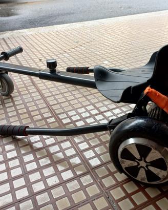 kit completo (Hoverkart + Hoverboard elettrico) 