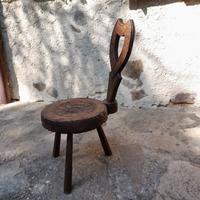 SEDIA RUSTICA ANTICA