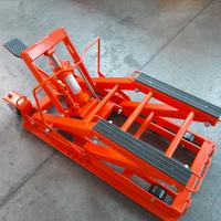 Piattaforma per sollevamento moto