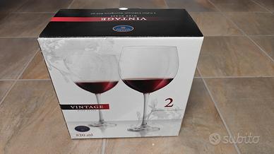 Coppia di calici cristallo Cabernet-Sauvignon