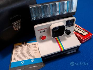 Polaroid Supercolor 1000 SX-70 con borsa originale