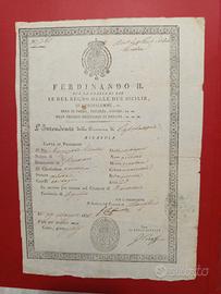 Passaporto Borbonico