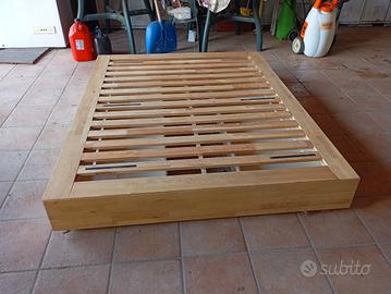 base Futon con cassetti e rete matrimoniale 