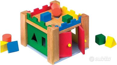 Gioco in Legno: castello di forme