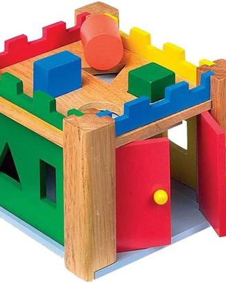 Gioco in Legno: castello di forme