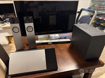 TV Panasonic HDMi 45" + Home Theatre Sony+ Subw.