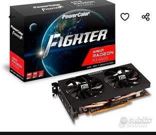 scheda video RX 6600 Powercolor 