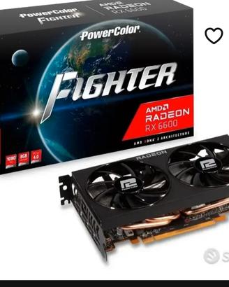 scheda video RX 6600 Powercolor 
