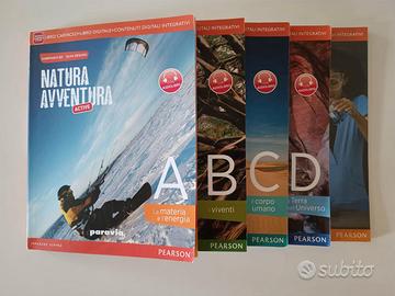 Natura avventura active A,B,C,D, 9788839518453