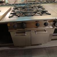 Cucina 4 fuochi a gas zoppas