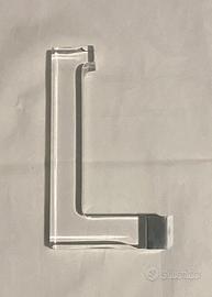 Porta Rotolo in Plexiglass Cristallo