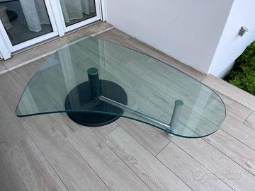 Tavolino trasparente da interni