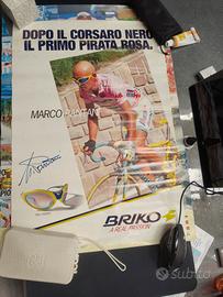Marco Pantani 1998 – Poster Briko Autografato