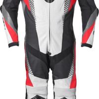 Tuta Moto Intera Gms Tuta in pelle GRC-1 1PCS Nero