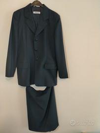 Tailleur blu Marella con gonna tg 46