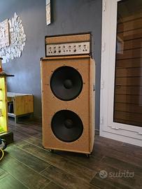 Amplificatore FBT vintage con cassa 2x15 Celestion