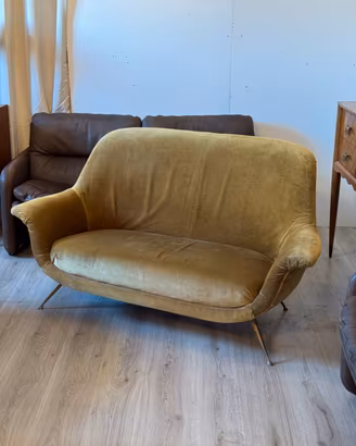 Divanetto 2 posti Vintage Anni 50 60 Aldo Morbelli
