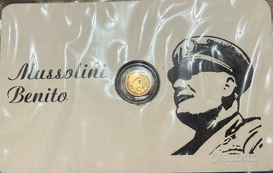 Medaglia Benito Mussolini