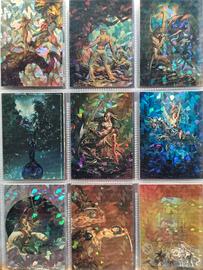 Boris Vallejo serie 3  set 72 Prismatic cards 