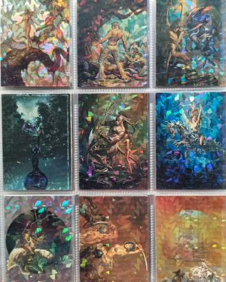 Boris Vallejo serie 3  set 72 Prismatic cards 
