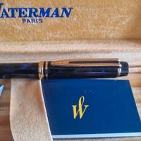 Waterman Rhapsody Marbled Blue Ballpoint