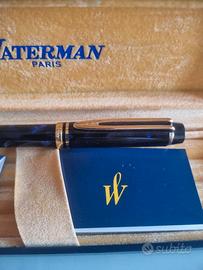 Waterman Rhapsody Marbled Blue Ballpoint