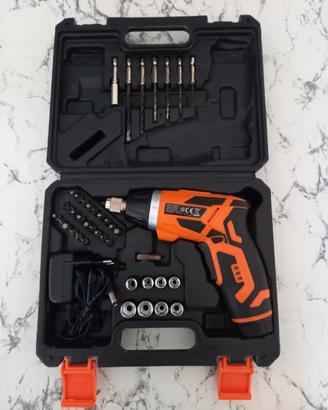 Avvitatore Bakaji con set punte 