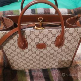 borsa tote Gucci Ophidia autentica in tela Supreme