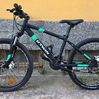 Bici 24" RockRider700 in Alluminio Full Disk