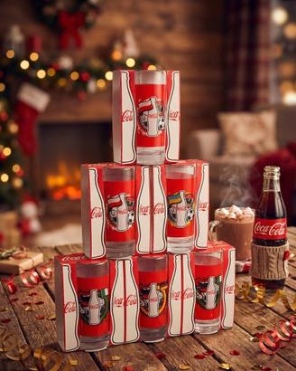 Set 6 Bicchieri Coca-Cola UEFA EURO 2012 - Nuovi