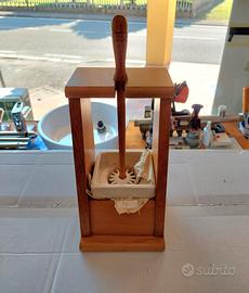 porta scopino completo in legno