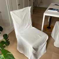 Sedia Ghost + cover lino