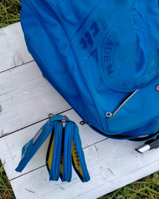 Zaino scuola trolley con astuccio