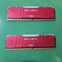 RAM DDR4 16GB (2x8GB) Crucial Ballistix RGB