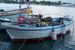 Barca da pesca con licenza