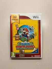 SUPER PAPER MARIO Gioco WII Completo • FUNZIONANTE
