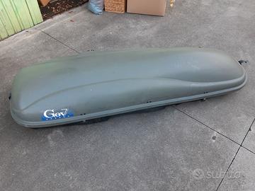 Box rigido portabagagli/sci per auto