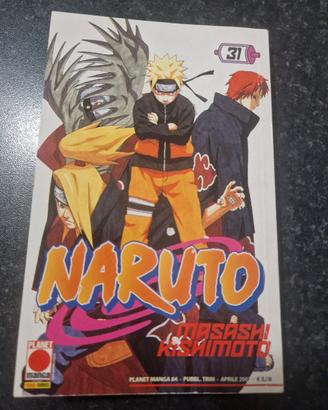 Naruto 31 Serie nera Masashi Kishimoto ben tenuto