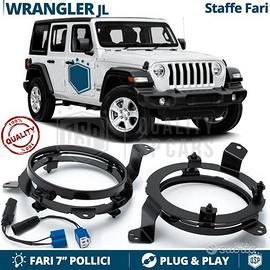Staffe Montaggio Fari LED PER Jeep Wrangler JL