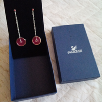 Orecchini Swarovski lunghi cm 8