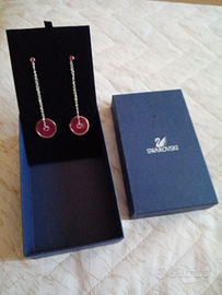 Orecchini Swarovski lunghi cm 8