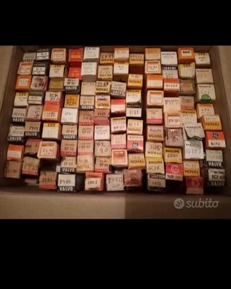 Valvole termoioniche vintage.