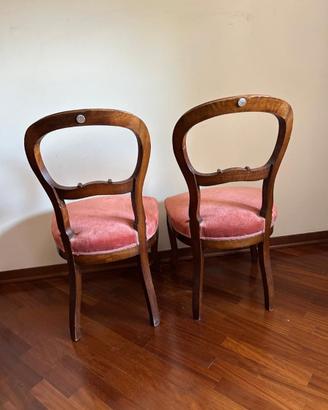 Seggiole d'epoca