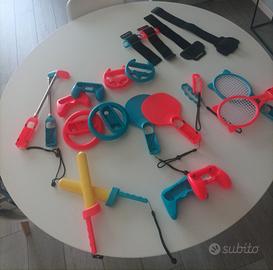 Nintendo switch oled con 4 joystick 